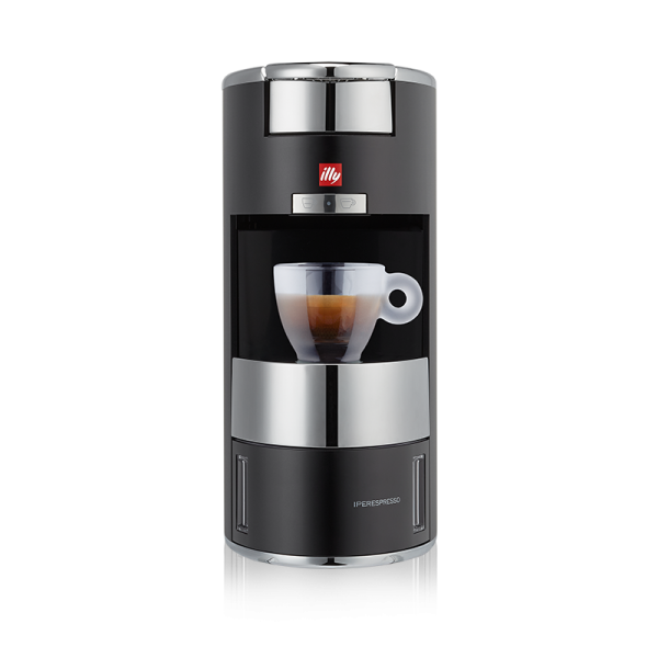 illy Malaysia X9 Coffee Machine for Home Silver & Black - Capsule Coffee Italian Design