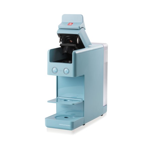 illy Malaysia Y3.3 Amalfi Blue iperespresso Italian coffee machine open