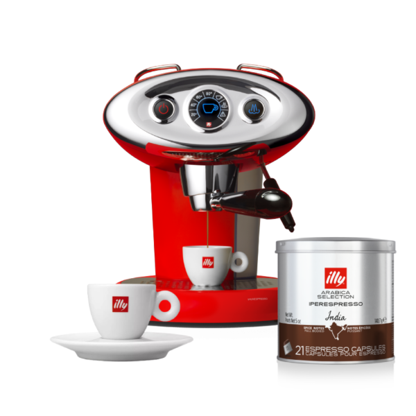 illy X7.1 capsule coffee machine deepavali set