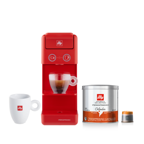 Arabica Pack: Y3.3 Iperespresso Machine - Red