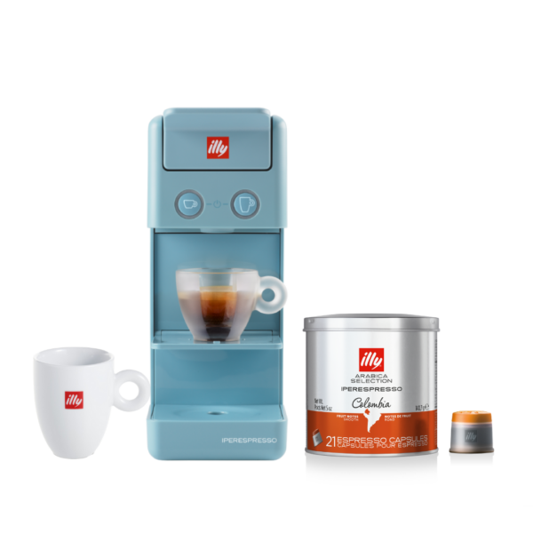 Arabica Pack: Y3.3 Iperespresso Machine - Amalfi Blue