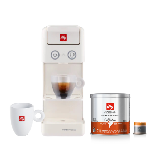 Arabica Pack: Y3.3 Iperespresso Machine - White