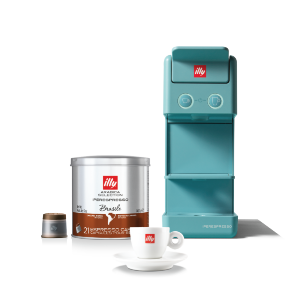 Arabica Pack: Y3.3 Iperespresso Machine - Amalfi Blue
