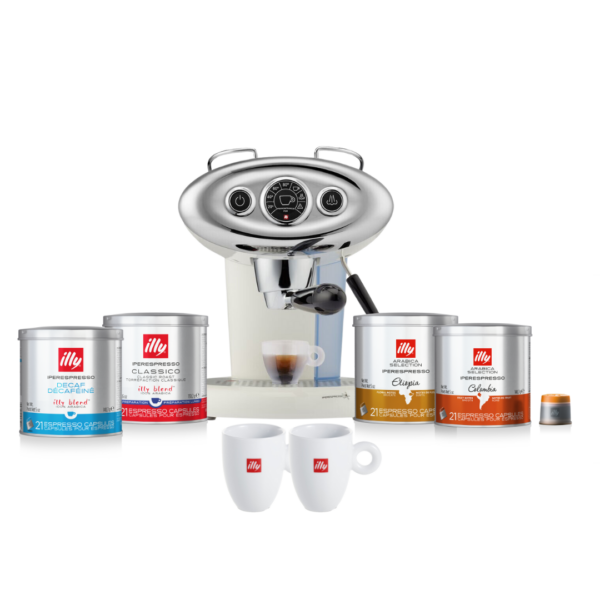 Master Barista Pack: X7.1 iperEspresso Machine - White