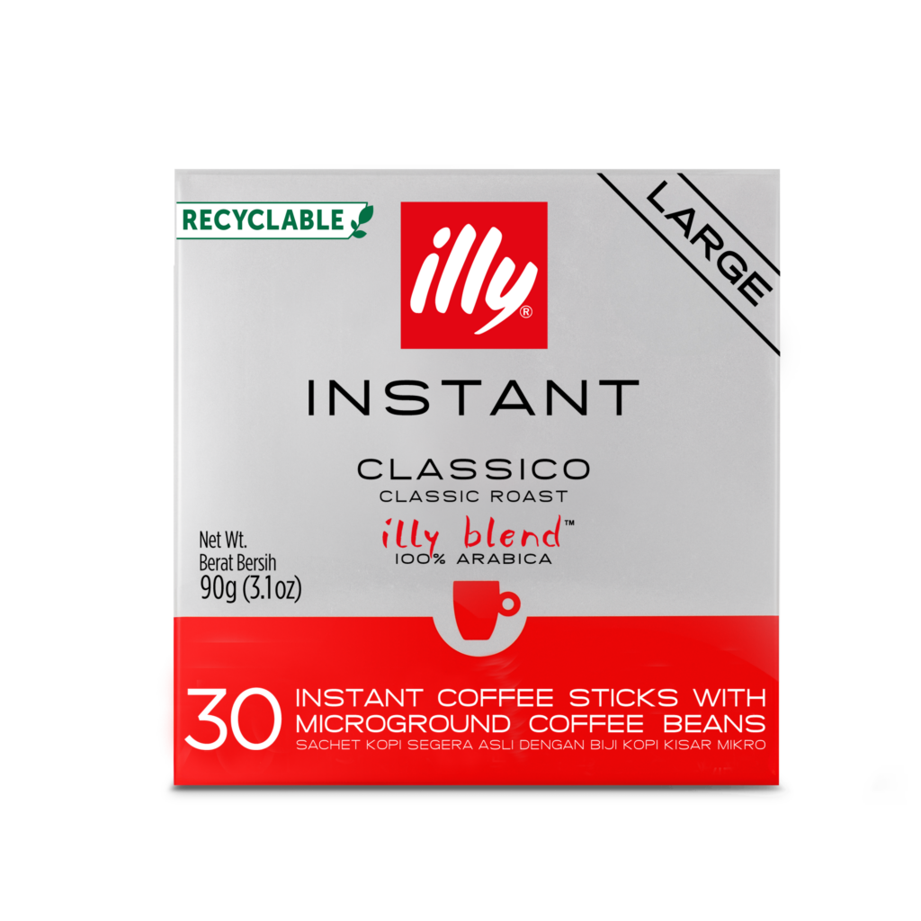 illy Instant Coffee Sticks Large 3.0g 30s - Classico - illy Malaysia