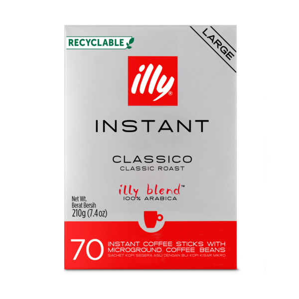 illy Instant Coffee Sticks Large 3.0g 70s - Classico