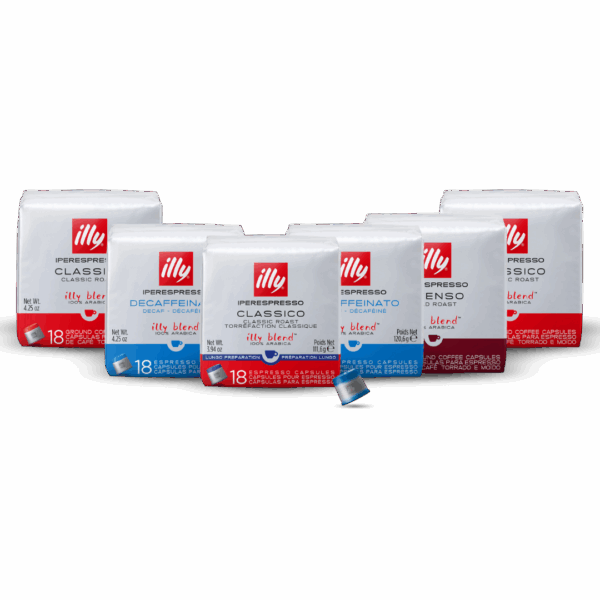 Set of 6: iperEspresso 18s Capsules
